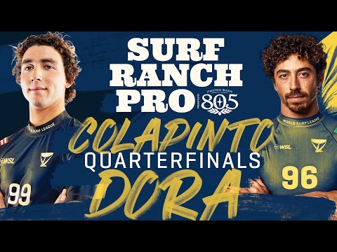 Griffin Colapinto vs Yago Dora | Surf Ranch Pro Presented By 805 Beer - Quarterfinals Heat Replay