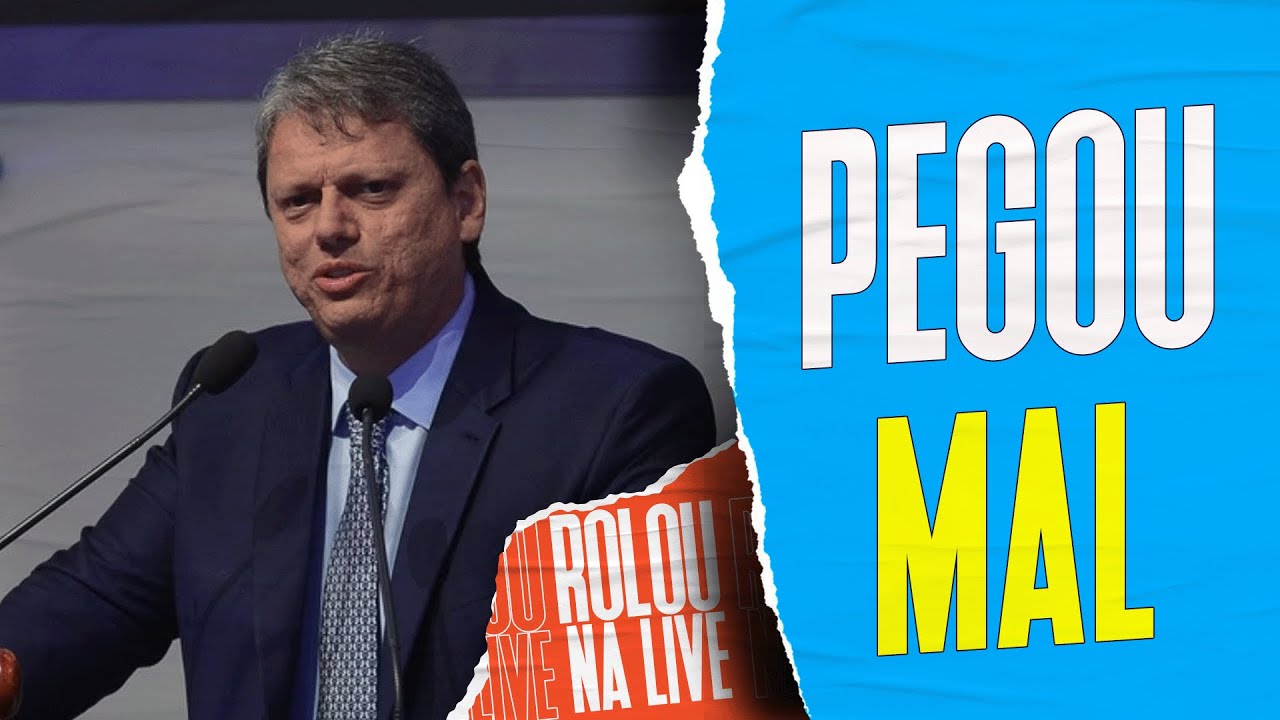 TARCÍSIO DIZ QUE SE EQUIVOCOU E AGORA DEFENDE CÂMERAS EM FARDAS DA POLÍCIA MILITAR | Galãs Feios