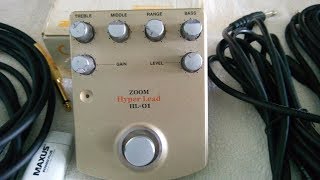 Video thumbnail for Педаль эффектов для электрогитары Zoom Hyper Lead HL-01, made in Japan. by theEazy RB
