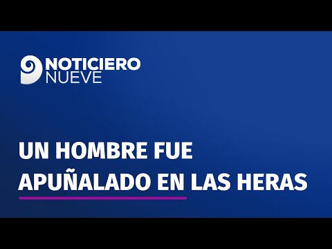 Un hombre fue apuñalado en Las Heras