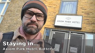 The Axiom Park Hotel, Battersea (feat. the high tech tool used to deal with a dr