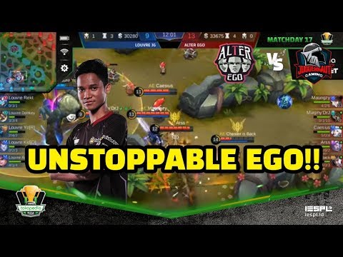UNSTOPPABLE EGO! MLBB ALTER EGO VS JUGGERNAUT - TBOF IESPL