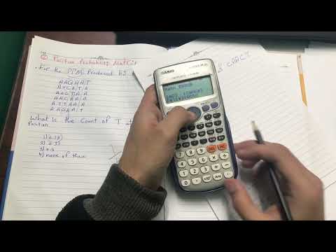 Position weight matrix(2)