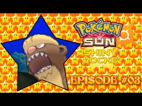 Pokémon Sun Shiny Locke - Episode #03 "Shiny VS Non-Shiny"