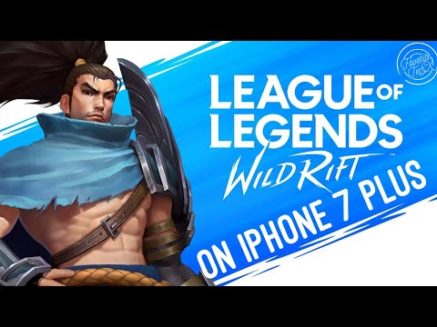 Wild Rift iPhone 7 Plus Gameplay 🥺