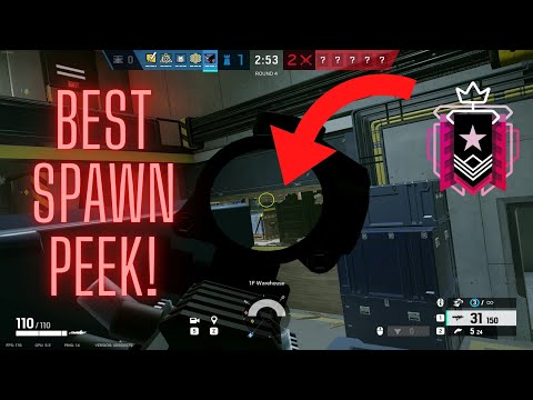 How a CHAMPION SPAWN PEEKS in Rainbow Six Siege