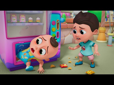 Hilfe, ich stecke im Automat fest! 🚨 | Lustige Kinderlieder & mehr mit Baby Berry 🎶