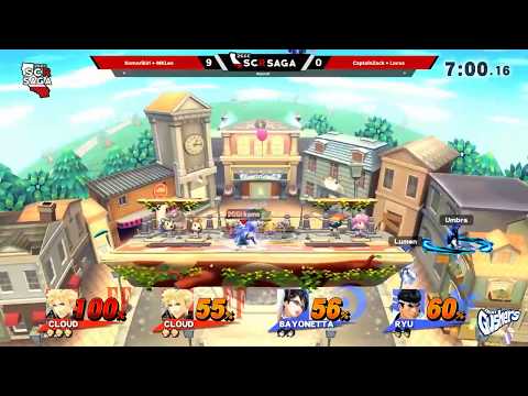 2GGC: SCR Saga - komorikiri + MkLeo (Red) Vs. CaptainZack + Locus (Blue)