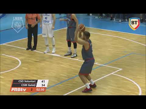 Milos Krivokapic Highlights | 24 Pts, 6 St, 4 As | CSO Voluntari VS CS Municipal Galati