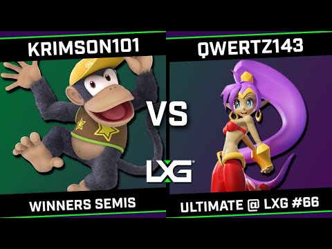 Krimson101 (Diddy Kong) vs qwertz143 (Mii Gunner) - Smash Ultimate @ LXG 66