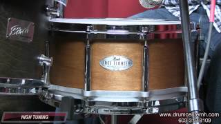 Video thumbnail for Pearl Maple/Mahogany Free Floating Snare Drum 6.5x14 by Drum Center of Portsmouth