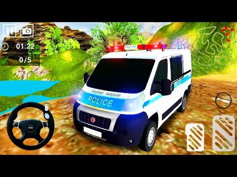 Police Van 4x4 Driver Simulator - Police Vehicle Offroad Missions - Android GamePlay