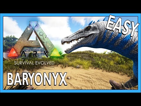 How To Tame A Baryonyx In Ark Survival Evolved
