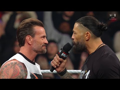 Roman Reigns challenges CM Punk 2/2 - WWE RAW | Feb. 2, 2026