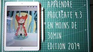 Apprendre Procreate en moins de 30 min || 2019 EDITION