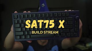 Build: Sat75 X with PBS profile keycaps!