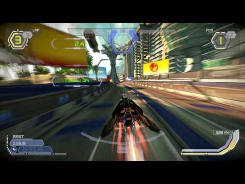 WipEout Omega Collection - Wipeout HD - Gameplay #1 (4K)