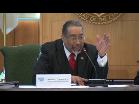 2020 Census Quarterly Program Management Review — 2018 January 26