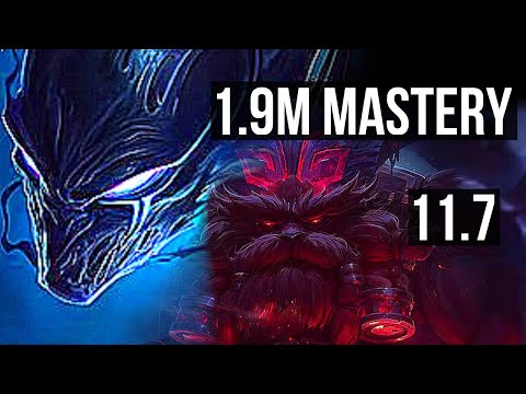 NOCTURNE vs ORNN (MID) | 2/0/8, 1.9M mastery, 400+ games | KR Diamond | v11.7