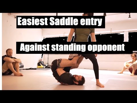 Easiest Saddle entry against standing opponent