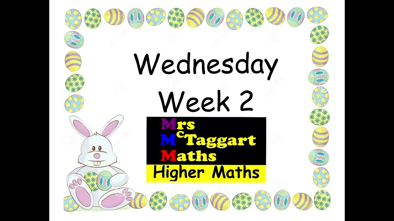 Easter Revision Wednesday Week 2