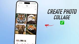How To Make Photo Collage in iPhone in 1 Minute!