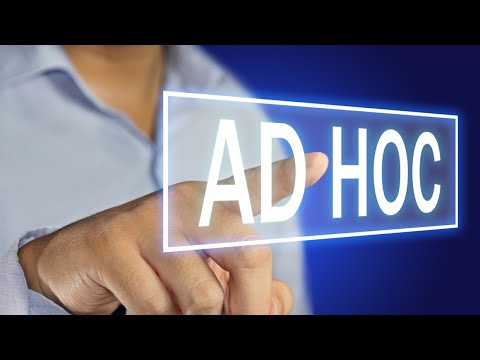 English Vocabulary: Ad Hoc Meaning and Pronunciation | Advanced Words