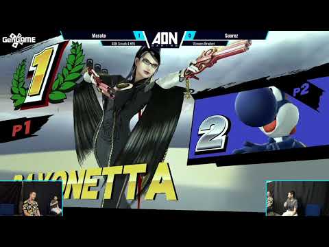 AON Smash 4 #074 Winners Bracket Masato vs Suarez