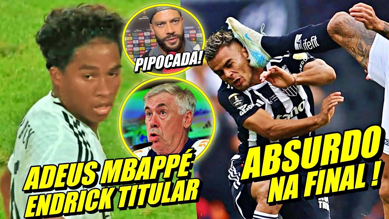 FINAL INSANA ! MAIOR PIPOCADA DA HISTORIA ! ENDRICK NA VAGA DE MABAPPÉ !? E MAIS....