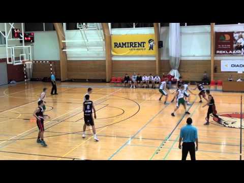 EYBL U17, Espoo Tapiolan Honka - Vilniuse SKM-VAPC-LT, I veerandaeg, 16.01.2015, Jõhvi