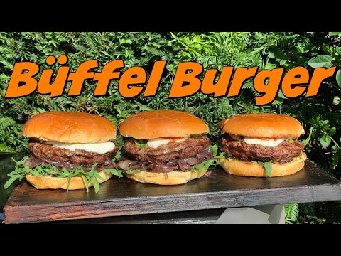 Büffel Burger - super saftig und mega lecker!