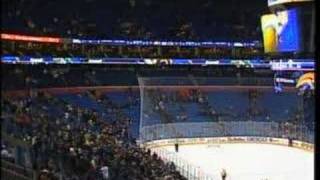 Brian Lee's first NHL game @ Sabres - Mar 25/08