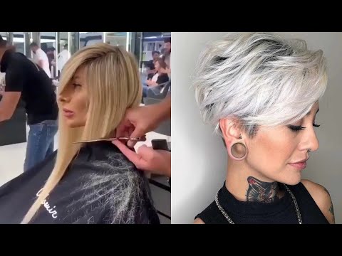Cheveux court / mi-Long pour femme 💇‍♀️ idées de coiffure tendance