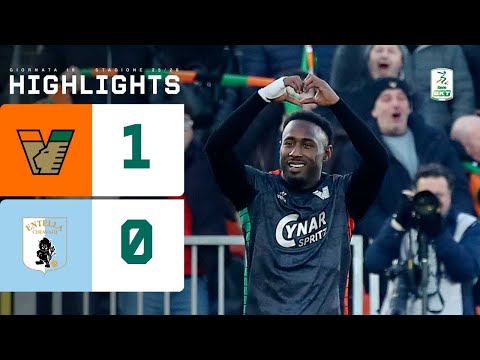 Venezia - Virtus Entella 1-0 | Il gol di YEBOAH vale 3 punti | HIGHLIGHTS Serie BKT
