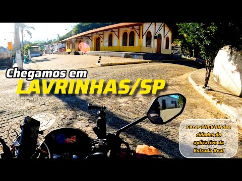 Ep08-LAVRINHAS/SP, no DESAFIO de completar os Chek-ins das cidades do Aplicativo da Estrada Real.
