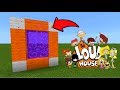 Minecraft Pe How To Make A Portal To The Loud House Dimension Mcpe Portal To The Loud House