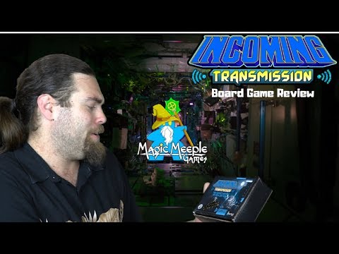 Incoming Transmission - Kickstarter - Board Game Review
