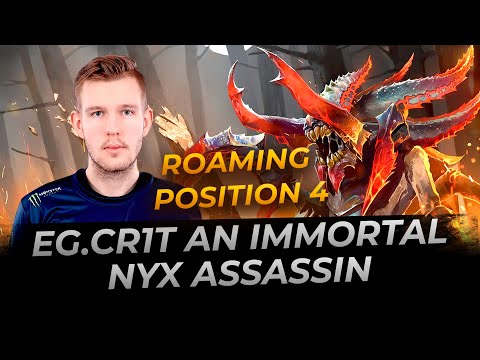 EG.Cr1t plays Nyx Assassin - Dota 2 Replay Full Gameplay