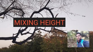 Mixing Height: Dispersion of air pollutants