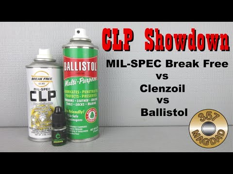 CLP Showdown - MIL-SPEC Break Free vs Clenzoil vs Ballistol