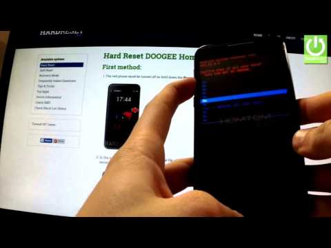 Homtom ht7 hard reset 1