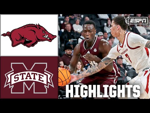 Arkansas Razorbacks vs. Mississippi State Bulldogs | ESPN College Basketball
