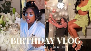 WEEKLY VLOG ♡ BIRTHDAY TURN UP!! (PRESENTS, SURPRISES, GLAM NEW YORK, LIT BRUNCH, CAKE+)