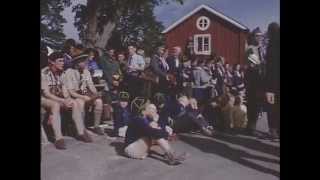 preview picture of video 'Ransbergslägret med NTOs scoutförbund 1964'