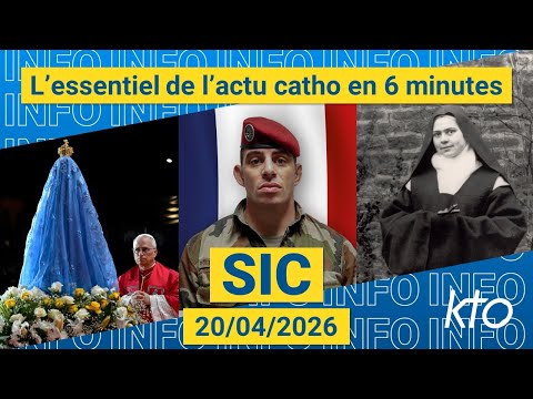 #PapeenAngola #Liban #ElisabethdelaTrinité || #SIC du 20 avril 2026