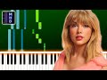 Taylor Swift - cardigan (Piano Tutorial Easy) @pianobymhd @easypianobyMHD