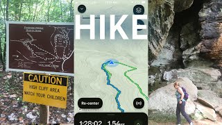 hiking the ozark's Pedestal Rocks Loop Trail
