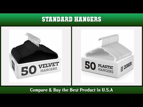 image-What is the width of a hanger?