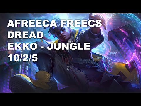 Afreeca Freecs Dread Jungle Ekko vs Lee Sin - KR Challenger Patch 10.9