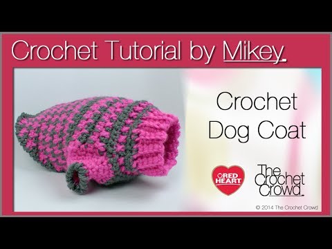 Red Heart Crochet Dog Sweater Yarnspirations